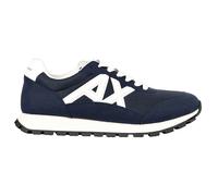 ARMANI EXCHANGE Baskets basses bleu foncé / blanc, Taille 46