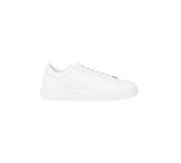 Armani Exchange - Baskets basses en cuir - Homme - Chaussures - Blanc - Taille: 41 EU