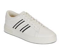Armani Exchange Homme London, Side Stripes, Color Contrast Basket, Blanc cassé et Noir, 42 EU