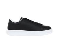 Armani Exchange - Baskets Casual en Cuir Noir pour Homme - Homme - Chaussures - Noir - Taille: 40 EU