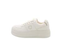 Armani Exchange Baskets crème pour femme avec logo, Blanc, 41 EU