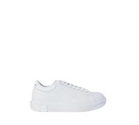 Armani Exchange - Baskets en cuir - Homme - Chaussures - Blanc - Taille: 44 EU