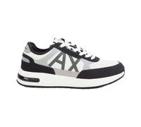 Armani Exchange - Baskets Logo Color Block en Eco-daim - Homme - Chaussures - Multicolore - Taille: 43 EU