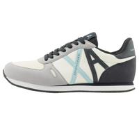 Armani Exchange Baskets Rio, Essential, avec Logo latéral pour Homme, Bleu Marine et Blanc, 40 EU