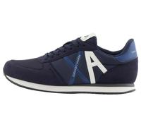 Armani Exchange Baskets Rio, Essential, avec Logo latéral pour Homme, Night Sky Off White, 39 EU