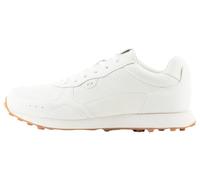 Armani Exchange Baskets Serg Openwork on Tone Laces pour Homme, Blanc cassé., 40 EU