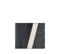 Armani Exchange Bifold XM000168 AF11935 MB051 Portefeuille noir pour homme, Nero, Talla única