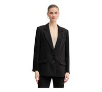 Armani Exchange - Blazer en Tissu Mixte - Femme - Vestes - Noir - Taille: 36 FR