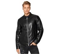 Armani Exchange Eco-Leather Blouson Veste Bomber, Noir (Black 1200), XX-Large Homme