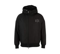 Armani Exchange - Bomber à capuche - Homme - Vestes - Noir - Taille: M