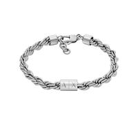 Armani Exchange Bracelet chaîne AXG0123040 en acier inoxydable pour homme