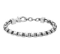 Armani Exchange Bracelet Pour Homme , L 24mm X L 15.5mm X H 6.2mm Bracelet En Acier Inoxydable Argenté, AXG0045040