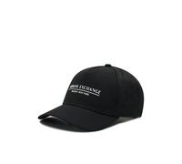 Armani Exchange Casquette de Baseball avec Logo Milano/New York, Noir, Taille Unique Homme