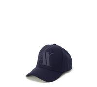 Armani Exchange - Casquette de baseball bleue avec logo AX - Homme - Accessoires - Bleu - Taille: ONE Size