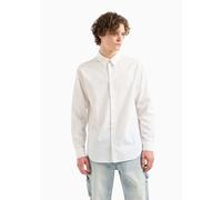 Armani Exchange 6dzcl1-zn5xz Long Sleeve Shirt Blanc XL Homme