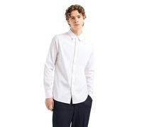 Armani Exchange Chemise Slin manches longues blanche 2XL Homme