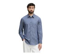 Armani Exchange - Chemise à motif logo jacquard - Homme - Chemises - Bleu - Taille: S