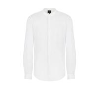 Armani Exchange - Chemise Blanche Élégante Moderne Must-Have - Homme - Chemises - Blanc - Taille: S