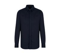 Armani Exchange - Chemise 8NZCBDZN10Z Smart Stretch Satin Manches Longues Bleu M Homme