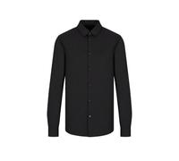Armani Exchange Chemise 8NZC31_ZN28Z Popeline Stretch manches longues noir L Homme