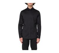 Armani Exchange - Chemise Noire Élégante - Homme - Chemises - Noir - Taille: S