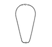 Armani Exchange Collier en acier inoxydable pour homme avec fermoir mousqueton
