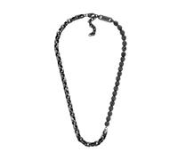 Armani Exchange Collier en acier inoxydable pour homme avec fermoir mousqueton