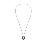 Armani Exchange Collier pour homme en acier inoxydable argenté AXG0169040