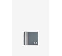 Armani Exchange Colo Block AX Billfold Credit Card Wallet, Portefeuille bi-Pliable pour Homme, Baume Green, Einheitsgröße