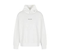 Armani Exchange, Homme, Sweatshirts et sweats à capuche, Blanc, Taille: XS Cotton French Terry Sweat à capuche