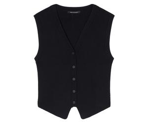 Armani Exchange - Cropped Strick Top - Femme - Vestes - Noir - Taille: 40 FR