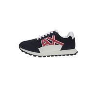 Armani Exchange Homme Drop Basket, Deep Navy+Cardinal, 44 EU