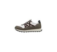 Armani Exchange Drop Baskets pour Homme, Blanc cassé, Taille 45 UE