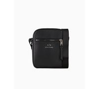 Armani Exchange Essential Dino, Front Pocket, Zip Around, Crossbody Homme, 20, Taille Unique