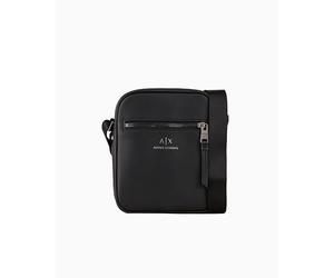 Armani Exchange Essential Dino, Front Pocket, Zip Around, Crossbody Homme, 20, Taille Unique