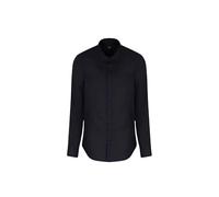 Armani Exchange T-shirt pour homme Logo ton sur ton Bleu marine foncé Taille M