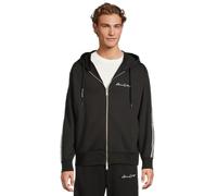 Armani Exchange Essential, Logo Signature, Full Zip Sweat-Shirt à Capuche, Balck, L Homme
