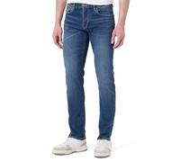 Armani Exchange Essential, Patch Logo Lettering Jeans Homme, Bleu Denim, 36