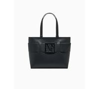 Armani Exchange Essential, Susy, square logo, Achats S aux femmes, Black,