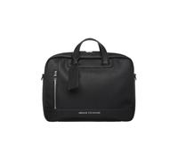 Armani Exchange Essentiel, Capri, Double Fermeture éclair, Mallette Homme, Noir, Taille Unique