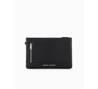 Armani Exchange Esssential, Capri SLG, poignée Unique, Pochette Homme, Noir, Taille