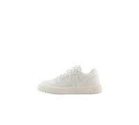 Armani Exchange Femme Duck, Cross-Gender Project, Logo on Tongue Basket, Blanc cassé, 38 EU