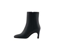 Armani Exchange Femme Mary, Logo métallique Stud Bottines à la Cheville, Noir, 39 EU