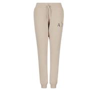 Armani Exchange, Femme, Pantalons, Beige, Taille: 42 FR Pantalon de Sport en Coton Élastique Logo