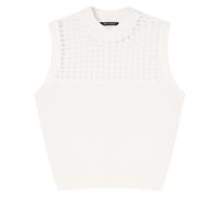 Armani Exchange, Femme, Pulls, Blanc, Taille: 36 FR Tricots sans manches