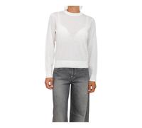 Armani Exchange - Pullover Avorio - Femme - Pulls - Blanc - Taille: 40 FR