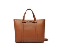 Armani Exchange, Femme, Sacs, Brun, Taille: ONE Size Shopping Bag