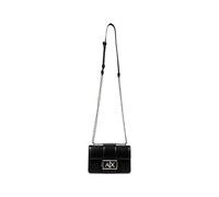 Armani Exchange, Femme, Sacs, Noir, Taille: ONE Size Sac Bandoulière à Fermoir Clip