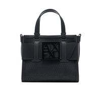 Armani Exchange, Femme, Sacs, Noir, Taille: ONE Size Shopper en tissu technique monochrome