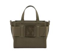 Armani Exchange, Femme, Sacs, Vert, Taille: ONE Size Shopper en tissu technique monochrome